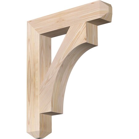 Westlake Craftsman Smooth Bracket, Douglas Fir, 3 1/2W X 20D X 24H